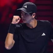 Rafa Jódar durante el Next Gen ATP Finals 2025 Rafa Jódar durante el Next Gen ATP Finals 2025