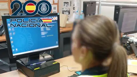 Una investigadora de la Policía Nacional Una investigadora de la Policía Nacional