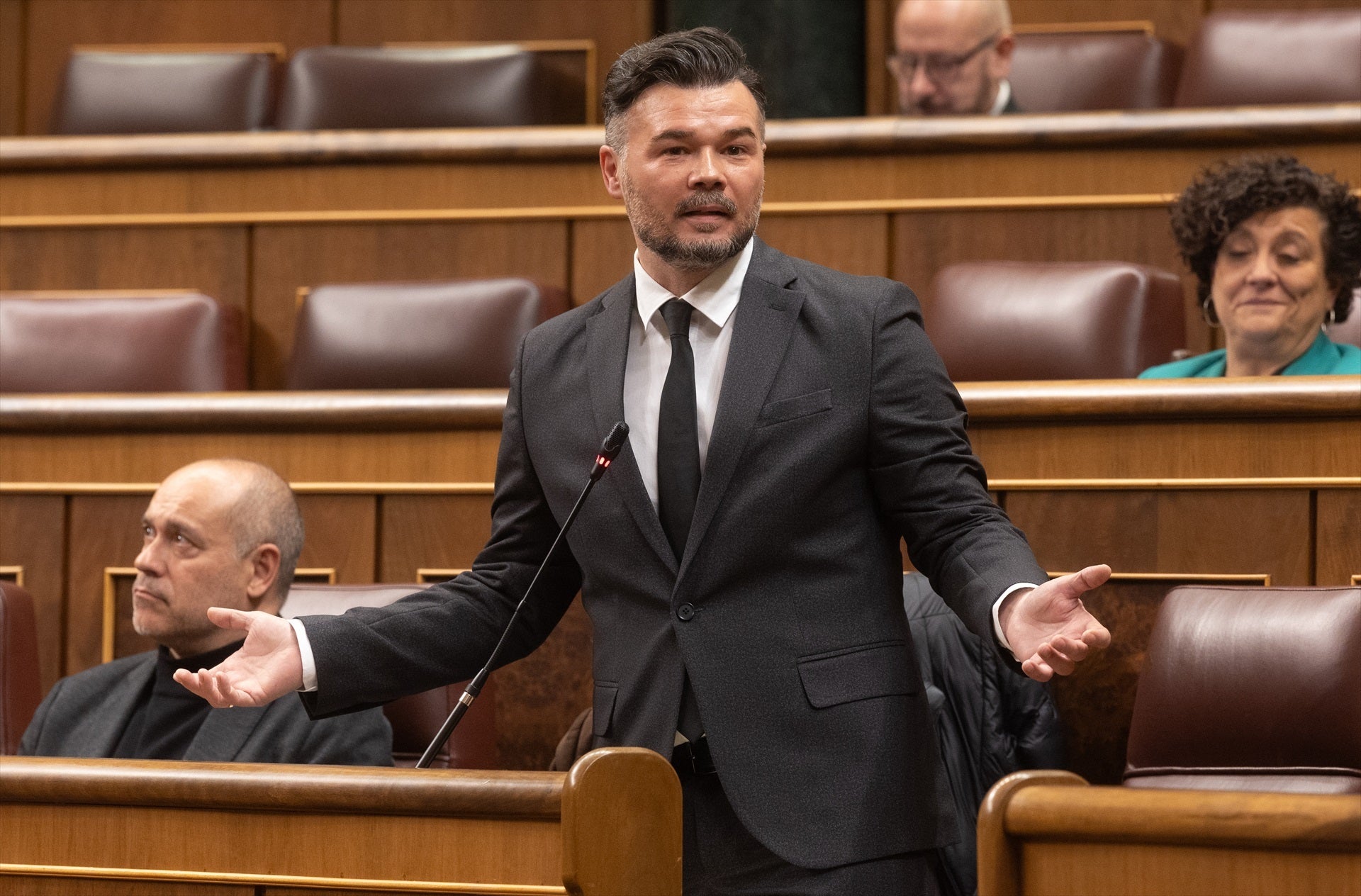 El portavoz de ERC en el Congreso, Gabriel Rufián. El portavoz de ERC en el Congreso, Gabriel Rufián.