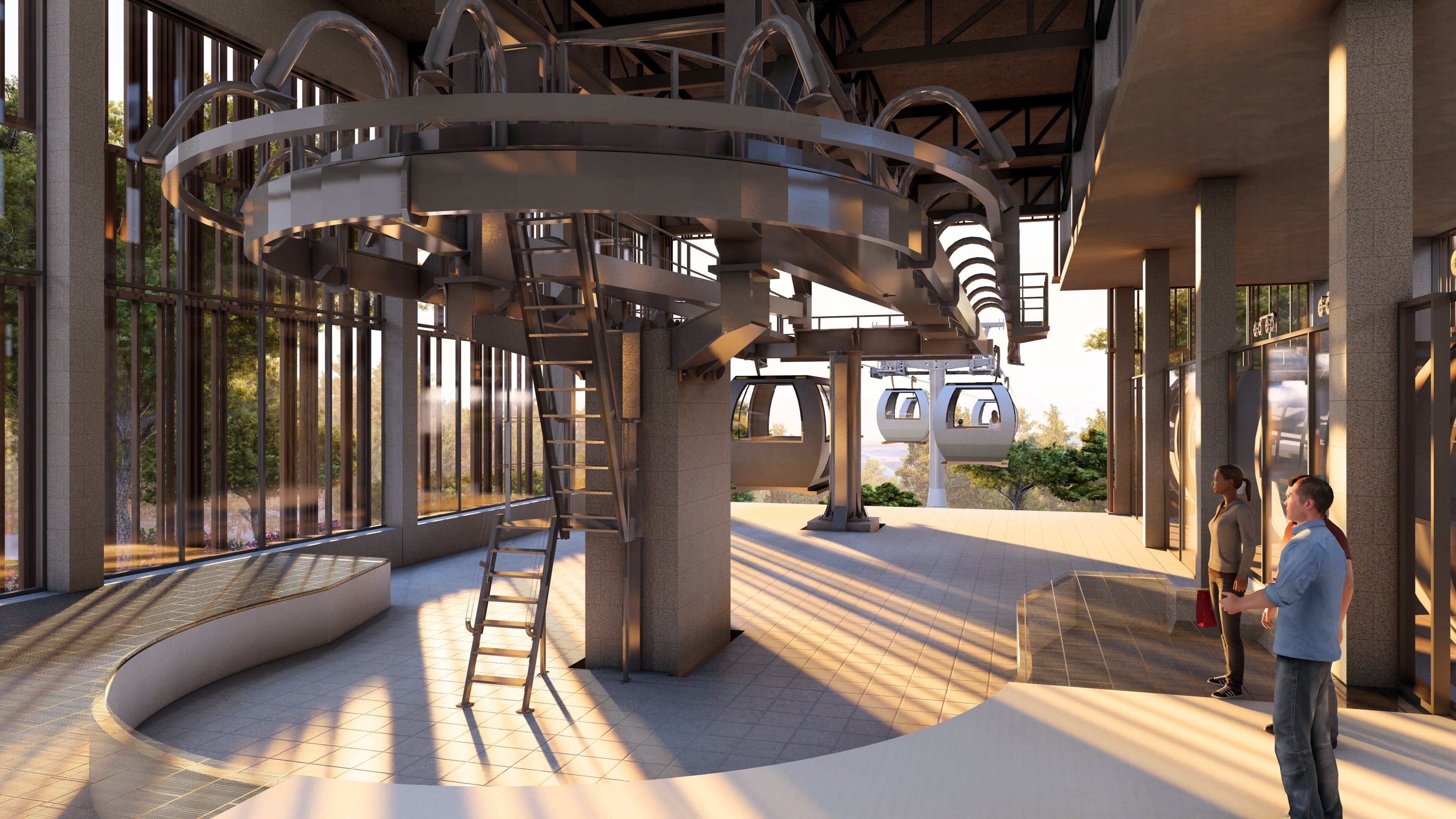 El teleférico de Madrid contará con un sistema monocable El teleférico de Madrid contará con un sistema monocable