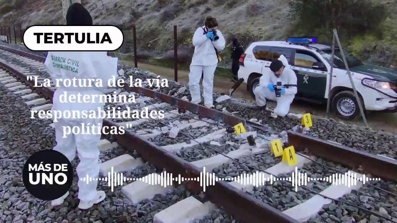 Casimiro García-Abadillo, sobre las causas del accidente: "La rotura de la vía determina responsabilidades políticas" Casimiro García-Abadillo, sobre las causas del accidente: "La rotura de la vía determina responsabilidades políticas"