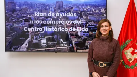 Silvia Ibañez, concejala de Comercio en el Ayuntamiento de Elda. Silvia Ibañez, concejala de Comercio en el Ayuntamiento de Elda.