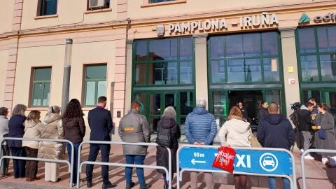 Concentraci&oacute;n Renfe Pamplona