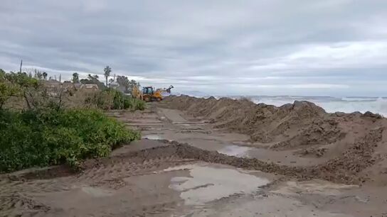 El temporal mar&iacute;timo provoca diversas incidencias en el litoral del Camp de Morvedre