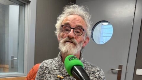 Uno de los portavoces de Terraferida, el ge&oacute;grafo Mateu Vic, en Onda Cero Mallorca