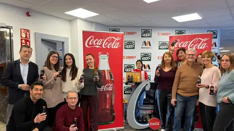 Coca-Cola celebra en Onda Cero Valencia el Día de San Francisco de Sales, patrón de los periodistas Coca-Cola celebra en Onda Cero Valencia el Día de San Francisco de Sales, patrón de los periodistas