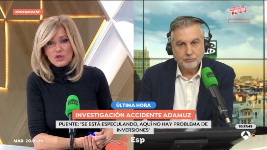 Alsina llama a la cautela sobre el accidente de Adamuz: "En los pr&oacute;ximos d&iacute;as vamos a ir conociendo muchos m&aacute;s detalles"
