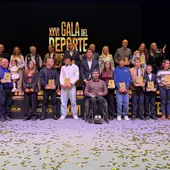 Ánder Martín y Charo Esquiva fueron los triunfadores de la XXVI Gala del Deporte de Torrevieja Ánder Martín y Charo Esquiva fueron los triunfadores de la XXVI Gala del Deporte de Torrevieja
