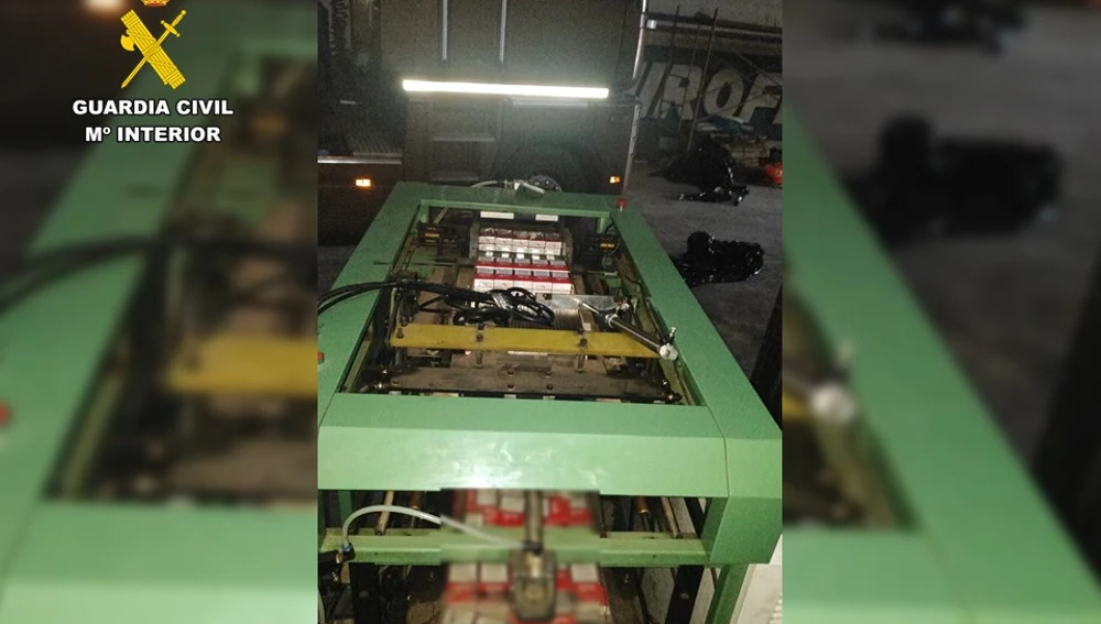 Máquina para envasar el tabaco Máquina para envasar el tabaco