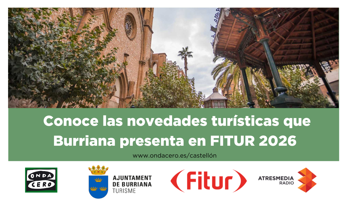 Burriana se proyecta en FITUR como destino lleno de historia y patrimonio que descubrir bajo el lema 'Burriana, Ciudad Bimilenaria' Burriana se proyecta en FITUR como destino lleno de historia y patrimonio que descubrir bajo el lema 'Burriana, Ciudad Bimilenaria'