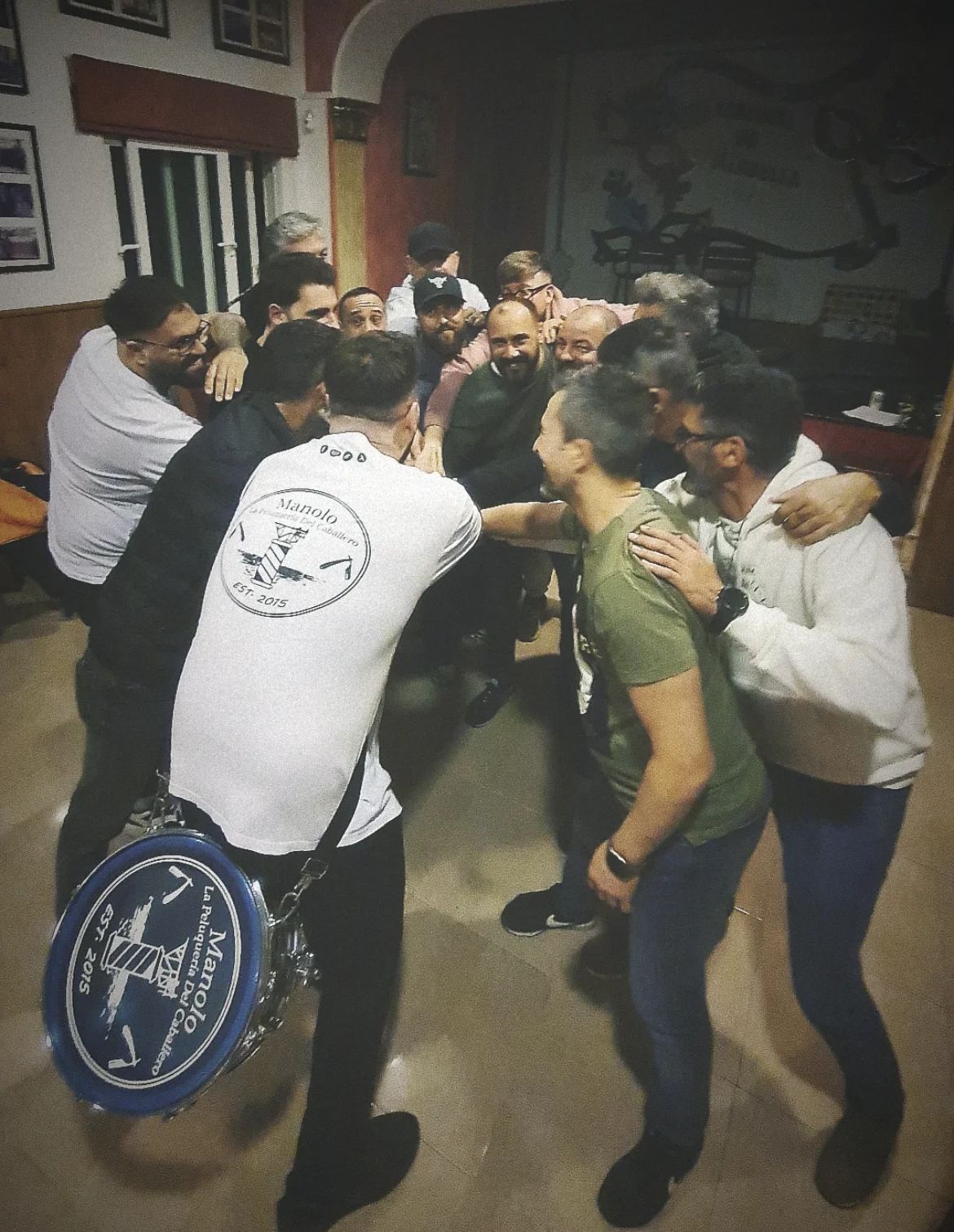 Ensayo de la comparsa local El Desvelo Ensayo de la comparsa local El Desvelo