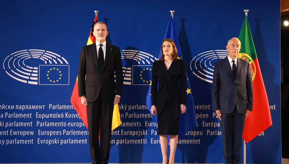 Felipe VI a su llegada al Parlamento Europeo en Estrasburgo Felipe VI a su llegada al Parlamento Europeo en Estrasburgo
