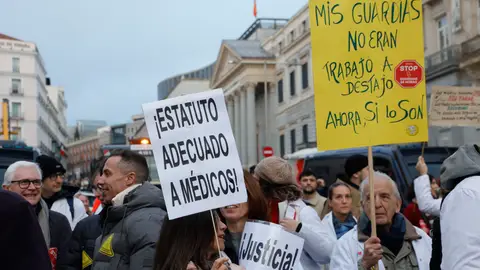 Archivo. Manifestación de médicos. Archivo. Manifestación de médicos.