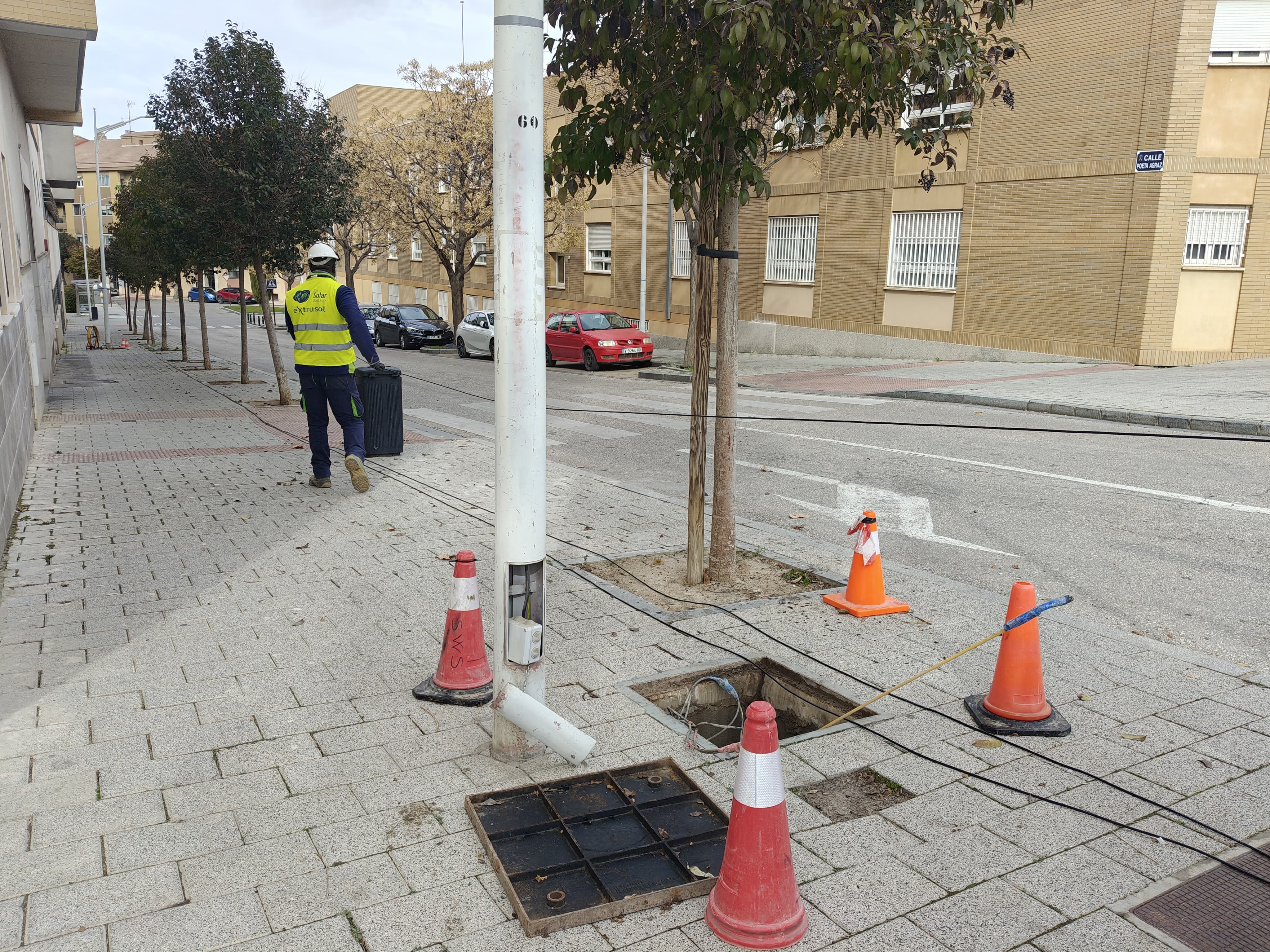 Detenidas tres personas por el robo de cable de cobre en la capital Detenidas tres personas por el robo de cable de cobre en la capital