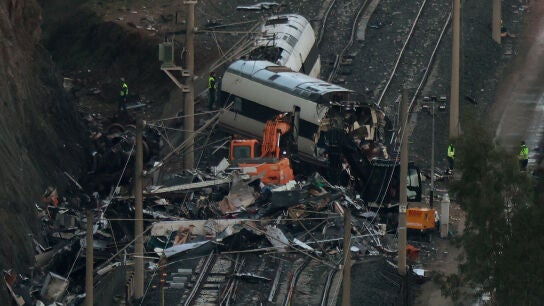Tren Alvia accidentado en Adamuz