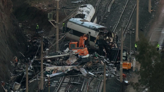 Tren Alvia accidentado en Adamuz Tren Alvia accidentado en Adamuz