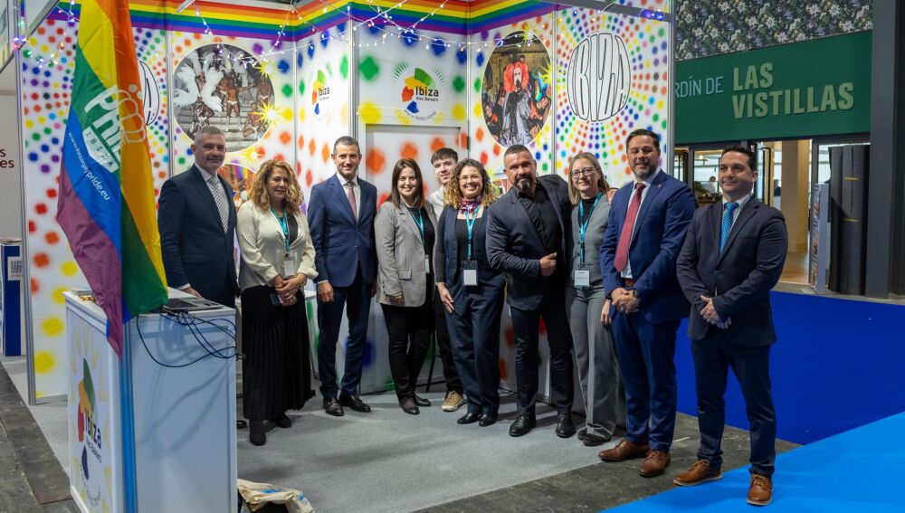 Un momento de la presentación del Ibiza Pride en Fitur