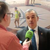 Antonio Puerto, en una entrevista de Onda Cero en Fitur.