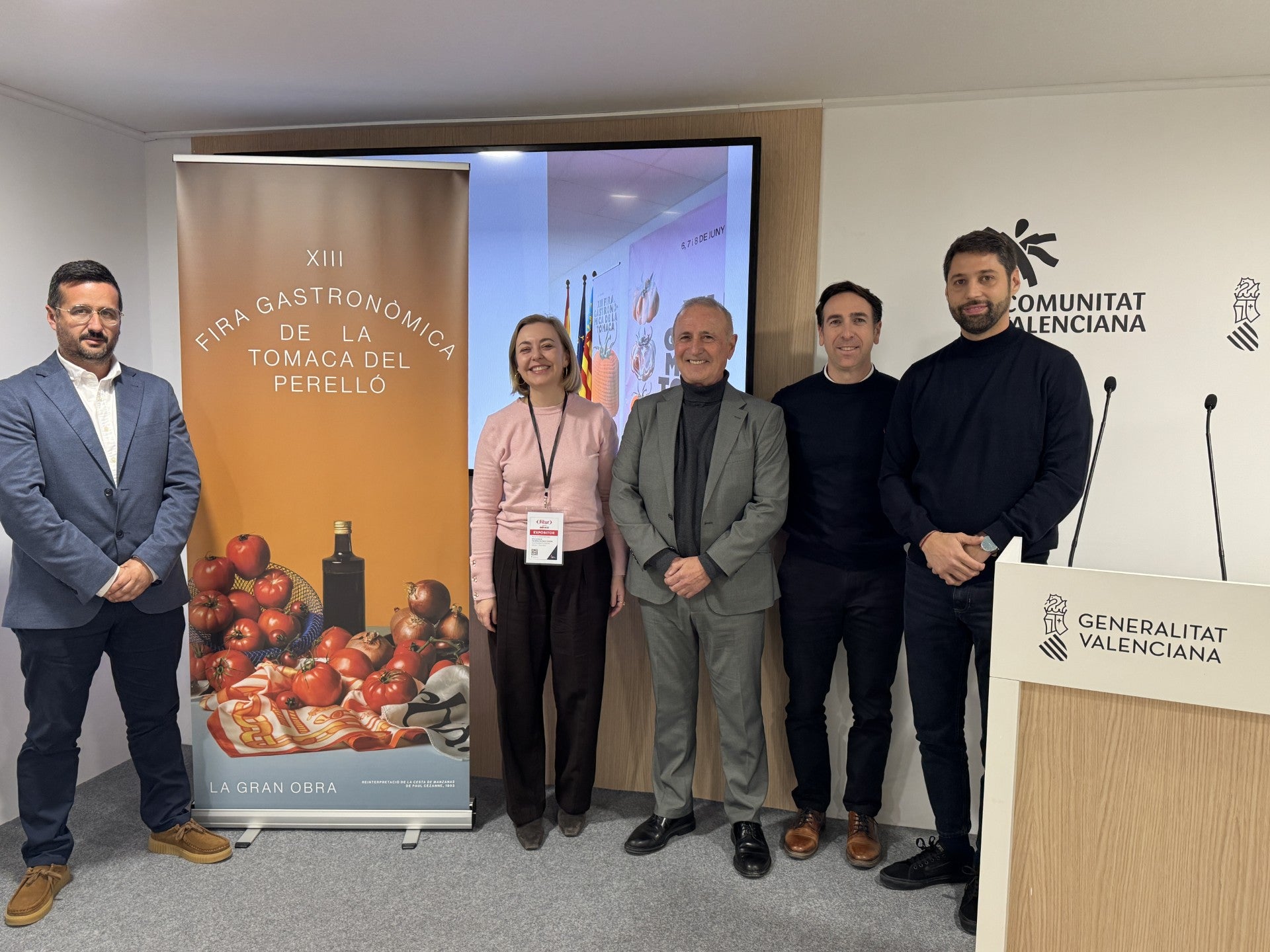 El Perelló presenta en FITUR 2026 la XIII Fira de la Tomaca El Perelló presenta en FITUR 2026 la XIII Fira de la Tomaca