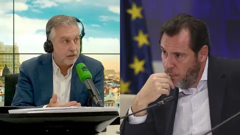 Alsina y Óscar Puente. Alsina y Óscar Puente.