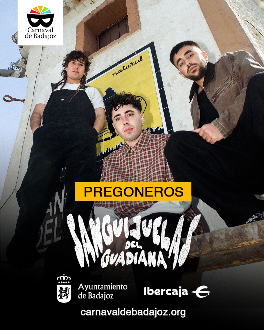 Sanguijuelas del Guadiana, pregoneros del Carnaval de Badajoz 2026 Sanguijuelas del Guadiana, pregoneros del Carnaval de Badajoz 2026