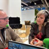 Vicente Pozas y Victoria Bazaga, consejera de turismo en funciones