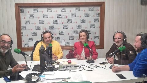 Juan de Dios L&oacute;pez, Sebasti&aacute;n Mar&iacute;n, Vanessa Irla, Carlos Prado y Jos&eacute; Garc&iacute;a de Mateos