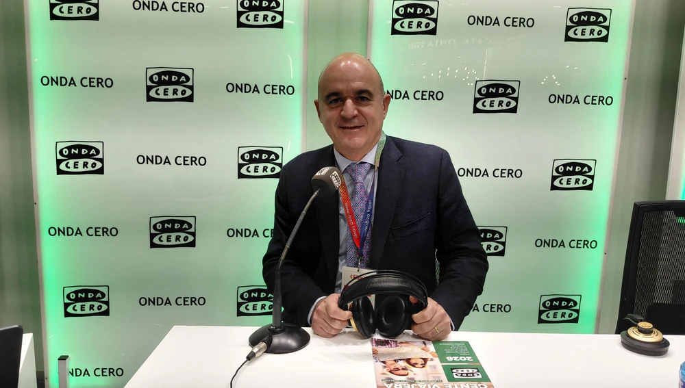 Vicent Marí durante el programa de Gente Viajera en Fitur Vicent Marí durante el programa de Gente Viajera en Fitur