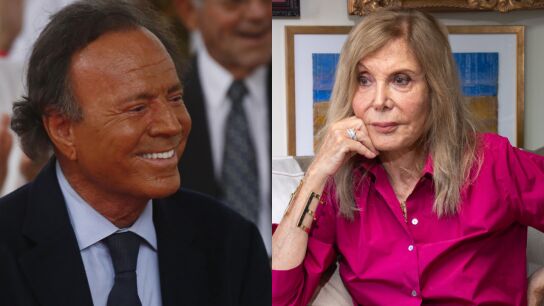 Montaje de Julio Iglesias y Pilar Eyre