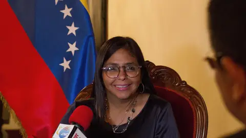 Delcy Rodríguez en una foto de archivo Delcy Rodríguez en una foto de archivo