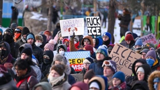 Protestas en Estados Unidos tras el asesinato de un ciudadano a manos del ICE de Donald Trump