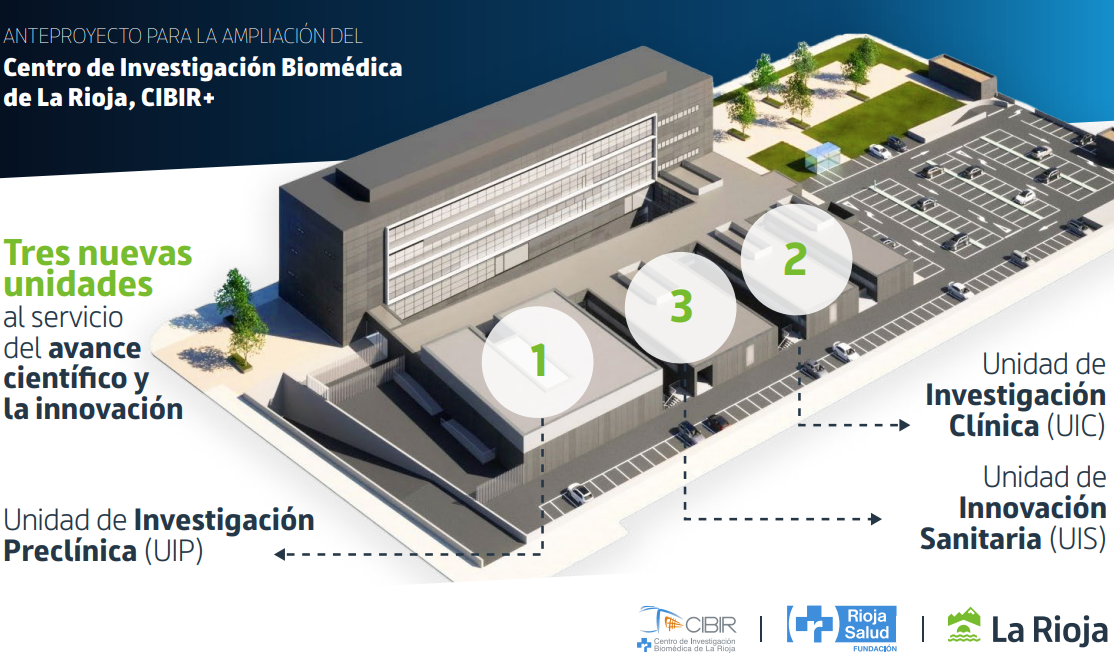 El CIBIR contará con 3 nuevas unidades para la investigación clínica, sanitaria y preclínica El CIBIR contará con 3 nuevas unidades para la investigación clínica, sanitaria y preclínica