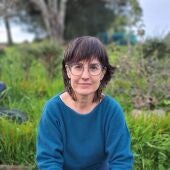 Nerea Erkiaga, tanatóloga y creadora del proyecto Hil Arte Bizi