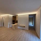 Un dels pisos de protecció oficial que està construïnt el Govern de la Generalitat Un dels pisos de protecció oficial que està construïnt el Govern de la Generalitat