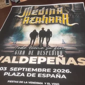 Cartes concierto Medina Azahara en Valdepeñas Cartes concierto Medina Azahara en Valdepeñas