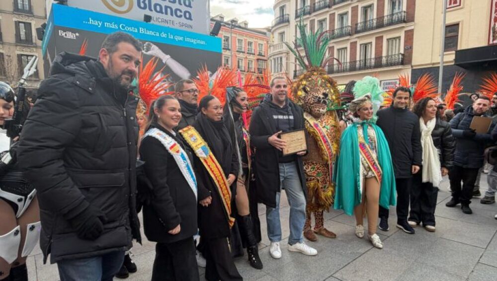 El Carnaval de Torrevieja tuvo especial protagonismo en el centro de Madrid