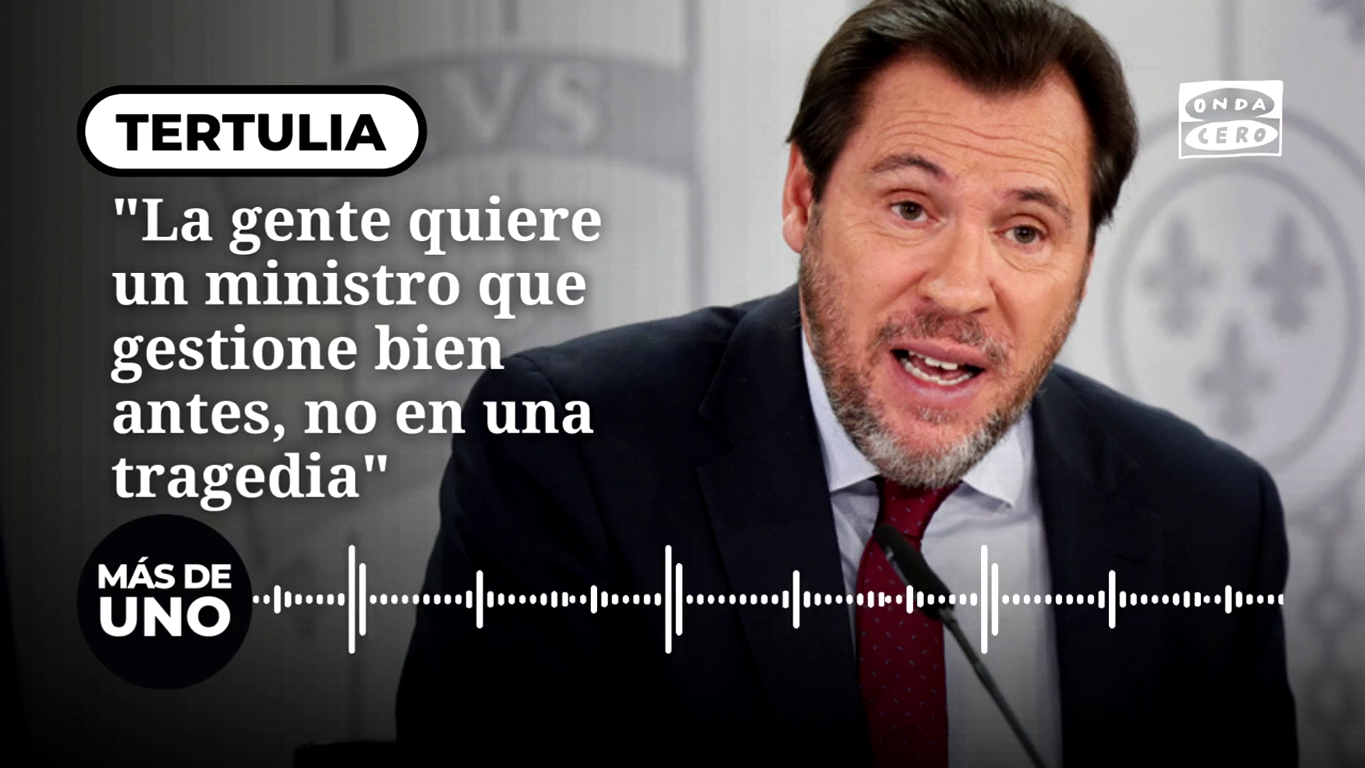 "La gente no quiere un ministro que gestione bien una tragedia, quiere que lo haga bien antes", la sentencia de David Jiménez Torres sobre Puente "La gente no quiere un ministro que gestione bien una tragedia, quiere que lo haga bien antes", la sentencia de David Jiménez Torres sobre Puente