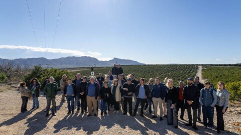 Benferri muestra su modelo de agricultura sostenible ante representantes de m&aacute;s de diez pa&iacute;ses europeos