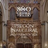 La Catedral abre sus puertas para el pregón del VIII Centenario en Toledo