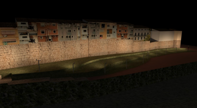 Más de 220.000 euros para la nueva iluminación led en las murallas del casco histórico de Villajoyosa Más de 220.000 euros para la nueva iluminación led en las murallas del casco histórico de Villajoyosa