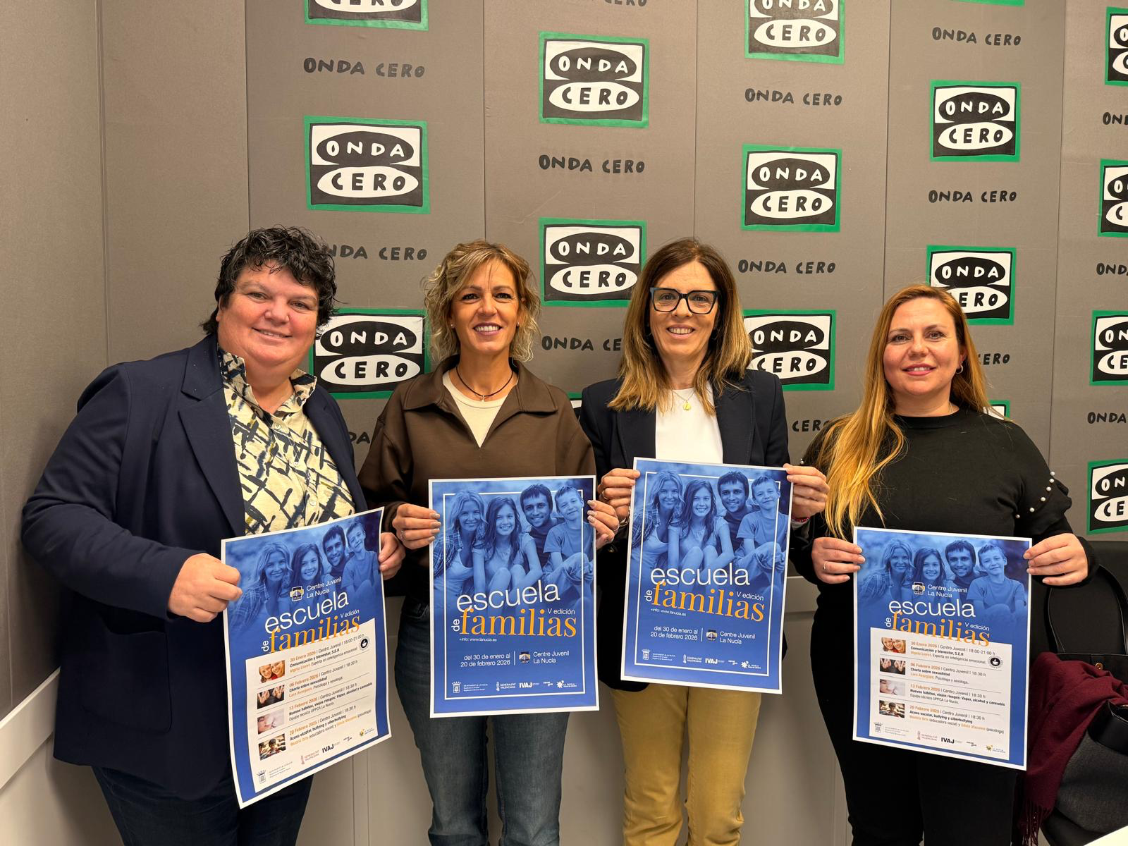 La V Escuela de familias de La Nucía arranca el viernes 30 de enero con la charla 'Comunicación y Bienestar' La V Escuela de familias de La Nucía arranca el viernes 30 de enero con la charla 'Comunicación y Bienestar'