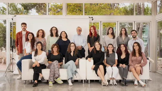 Equipo del CNIO que ha participado en la investigación, donde se encuentra Mariano Barbacid. Equipo del CNIO que ha participado en la investigación, donde se encuentra Mariano Barbacid.