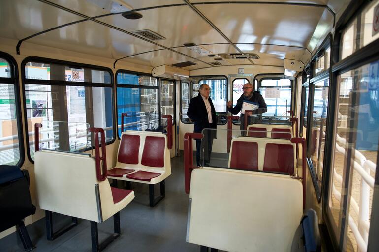El funicular de Larreineta cumple un siglo El funicular de Larreineta cumple un siglo