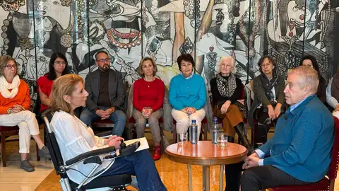 Grabación del podcast "Aria Reservada" en el Teatro Campoamor Grabación del podcast "Aria Reservada" en el Teatro Campoamor