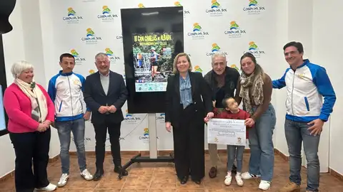 El III CXM Canillas de Albaida Reto Higinio recauda 6.456 euros para Alba, una niña de 5 años con la enfermedad rara conocida como Mowat-Wilson El III CXM Canillas de Albaida Reto Higinio recauda 6.456 euros para Alba, una niña de 5 años con la enfermedad rara conocida como Mowat-Wilson