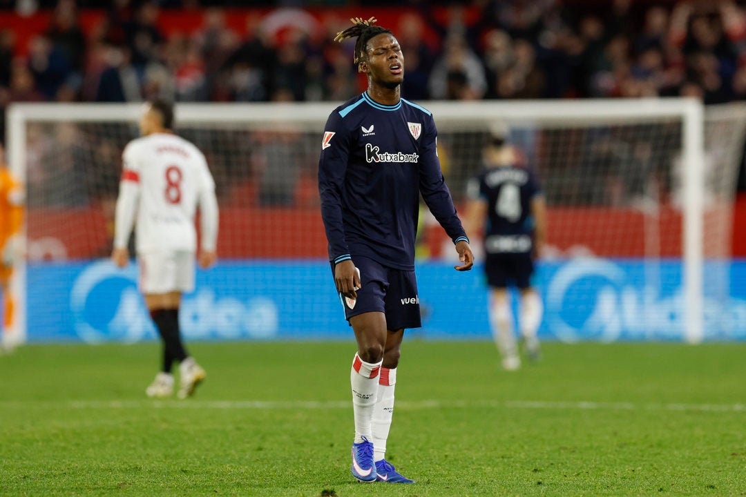 Nico Williams, Vivián y Laporte, bajas para la Champions Nico Williams, Vivián y Laporte, bajas para la Champions