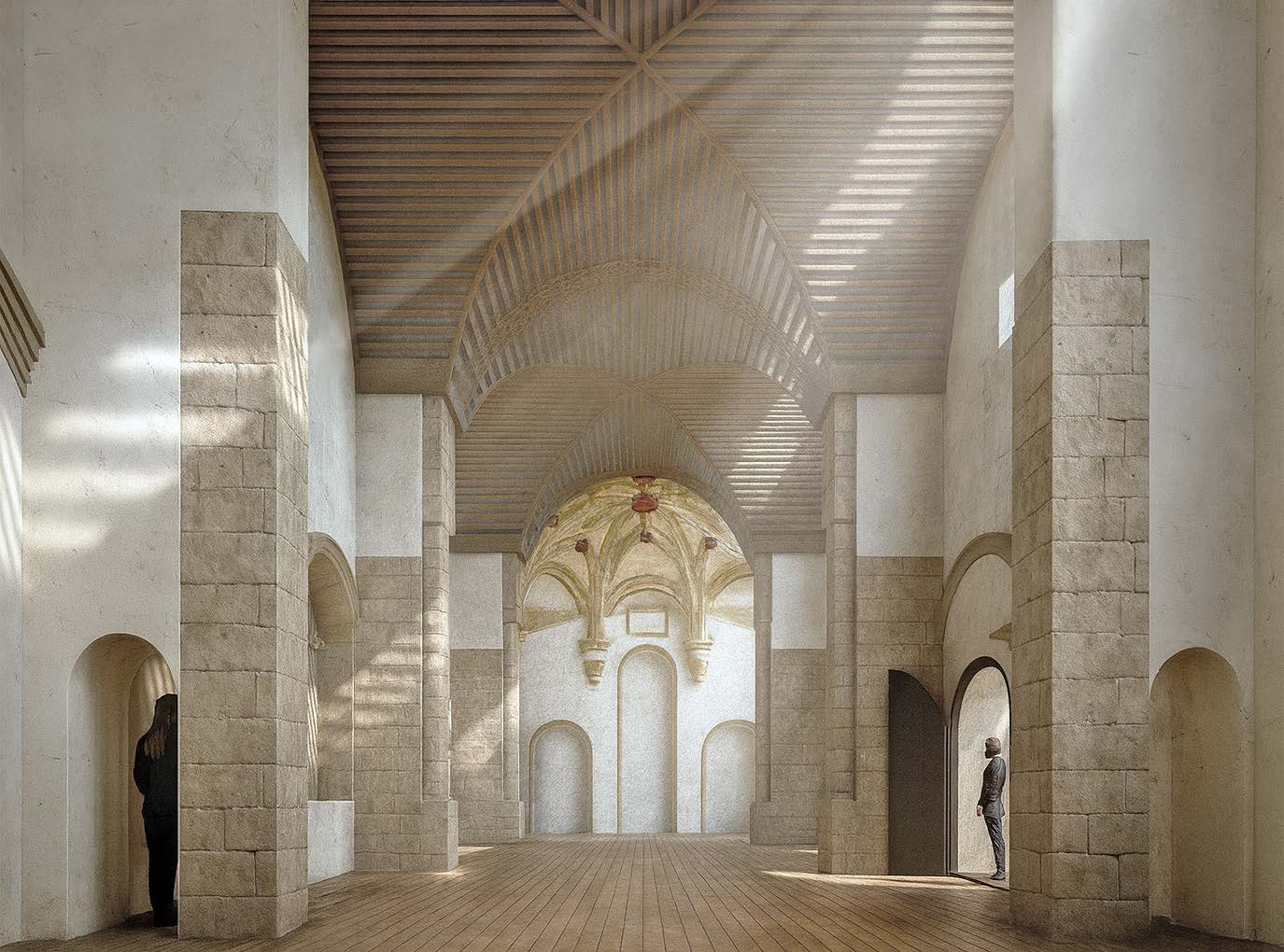 El nuevo Centro Cultural de Clarisas de Elche contará con biblioteca, salas de exposiciones y cafetería El nuevo Centro Cultural de Clarisas de Elche contará con biblioteca, salas de exposiciones y cafetería