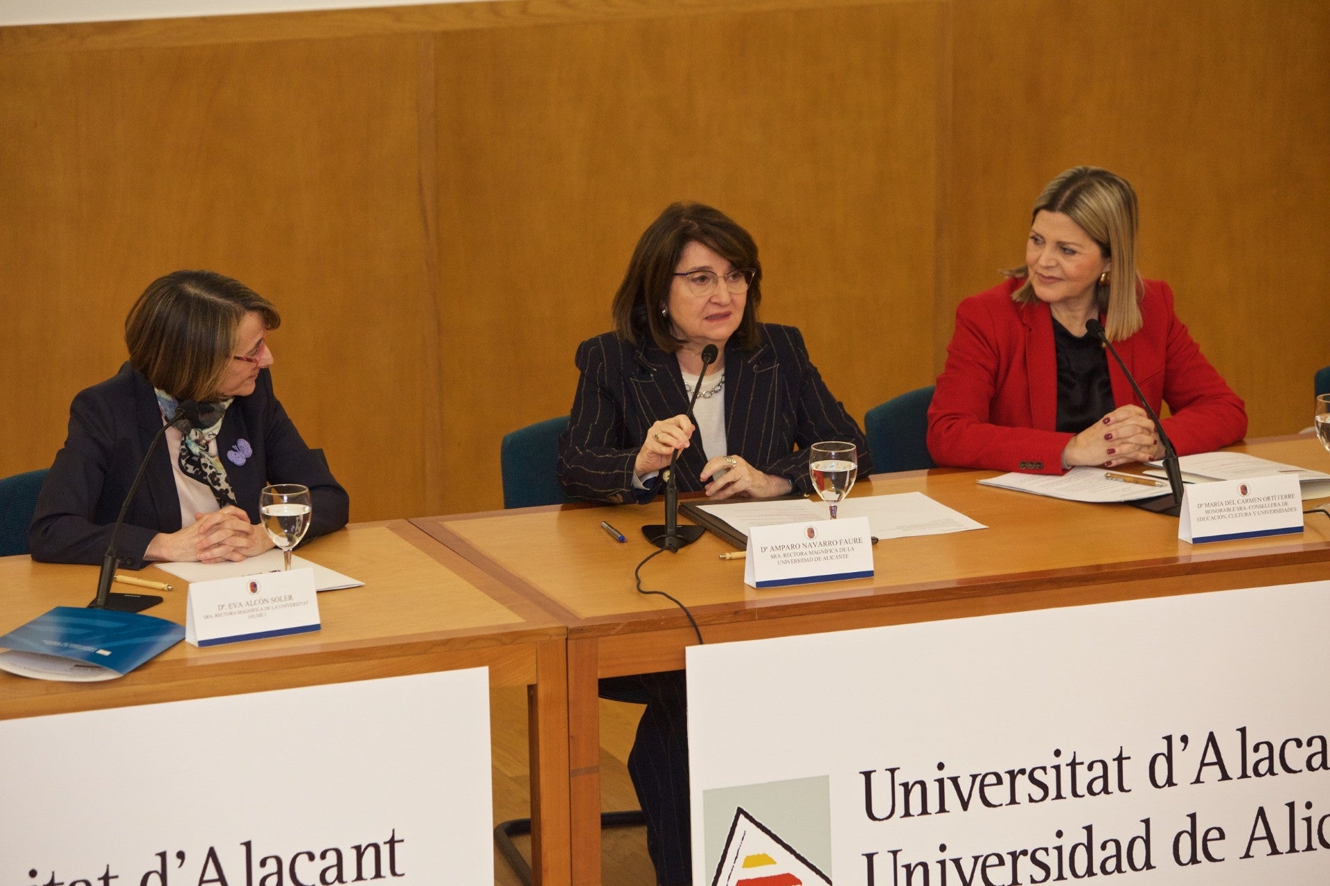 La rectora de la UA pide al Consell la mejora de la financiación singular y de la movilidad con los campus La rectora de la UA pide al Consell la mejora de la financiación singular y de la movilidad con los campus