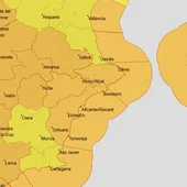 Mapa de avisos meteorológicos de la Aemet para este miércoles. Mapa de avisos meteorológicos de la Aemet para este miércoles.