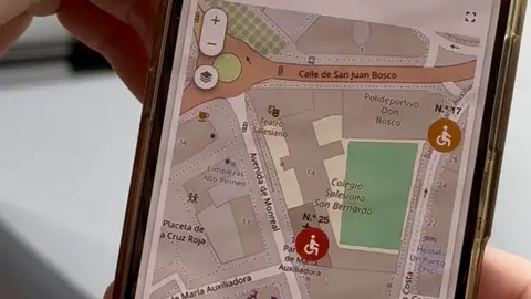 Huesca estrena un sistema de estacionamientos inteligentes para personas con movilidad reducida Huesca estrena un sistema de estacionamientos inteligentes para personas con movilidad reducida